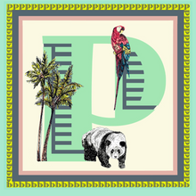 Load image into Gallery viewer, OUTLET Alphabet Cotton Cushion COVER