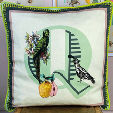 Load image into Gallery viewer, OUTLET Alphabet Cotton Cushion COVER