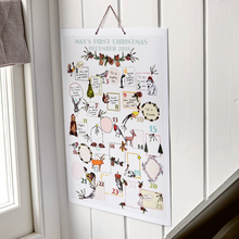 Load image into Gallery viewer, Keepsake Baby's First Christmas Advent Calendar