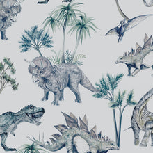 Load image into Gallery viewer, PRE ORDER Dino On Ice Wallpaper Roll