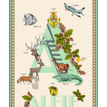 Load image into Gallery viewer, Personalised Letter 'A'  Giclée Print