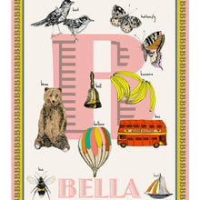 Load image into Gallery viewer, Personalised Letter 'B' Giclée Print