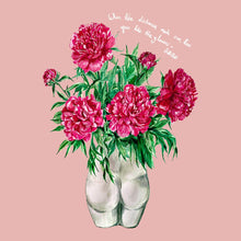 Load image into Gallery viewer, Peonies in Bum Vase Winter Edition Giclée Print
