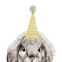 Load image into Gallery viewer, Party Bunny Giclée Print