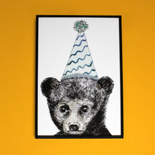 Load image into Gallery viewer, Party Bear Giclée Print