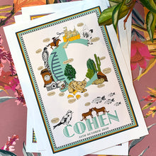 Load image into Gallery viewer, Personalised Letter 'C' Giclée  Print