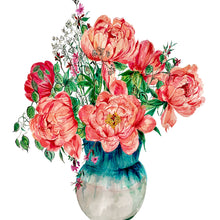 Load image into Gallery viewer, Coral Peonies Giclée Print