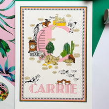 Load image into Gallery viewer, Personalised Letter 'C' Giclée  Print