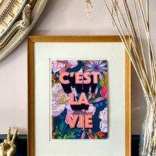 Load image into Gallery viewer, C'est La Vie Giclée Print