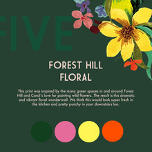 Load image into Gallery viewer, Forest Hill Floral Wallpaper Roll