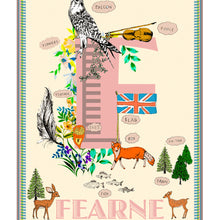 Load image into Gallery viewer, Personalised Letter 'F' Giclée Print