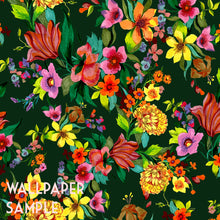 Load image into Gallery viewer, Forest Hill Floral Wallpaper Sample