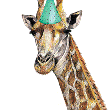 Load image into Gallery viewer, Giraffe Giclée Print