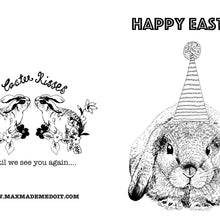 Load image into Gallery viewer, Copy of FREE Printable Easter Colouring In Card