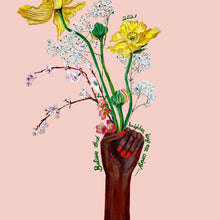 Load image into Gallery viewer, Girl Power Vase of Icelandic Poppies Giclée Print