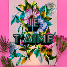 Load image into Gallery viewer, Je T'aime Giclée Print