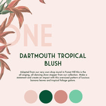 Load image into Gallery viewer, PRE ORDER Dartmouth Tropical Blush Set Of A&B Wallpaper Rolls