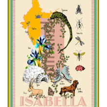 Load image into Gallery viewer, Personalised Letter 'I' Giclée Print