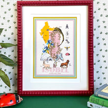 Load image into Gallery viewer, Personalised Letter 'I' Giclée Print