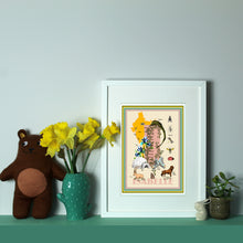 Load image into Gallery viewer, Personalised Letter 'I' Giclée Print