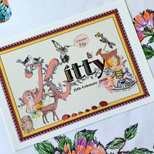 Load image into Gallery viewer, New Baby Girl Giclée Print