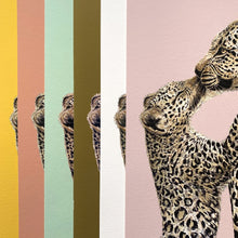 Load image into Gallery viewer, Leopard Kiss Giclée Print