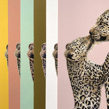 Load image into Gallery viewer, Leopard Kiss Giclée Print
