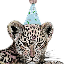 Load image into Gallery viewer, Party Leopard Giclée Print