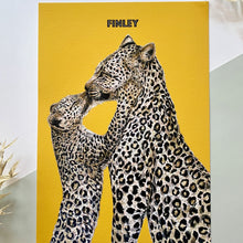 Load image into Gallery viewer, Leopard Kiss Giclée Print
