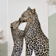 Load image into Gallery viewer, Leopard Kiss Giclée Print