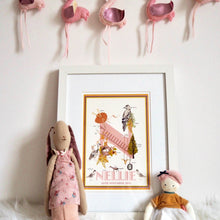 Load image into Gallery viewer, Personalised Letter 'N' Giclée Print