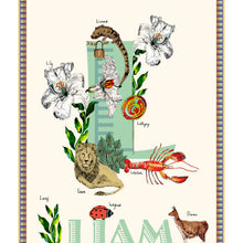 Load image into Gallery viewer, Personalised Letter 'L' Giclée Print