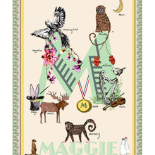 Load image into Gallery viewer, Personalised Letter 'M' Giclée Print