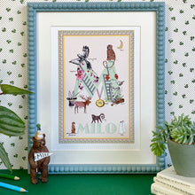 Load image into Gallery viewer, Personalised Letter 'M' Giclée Print