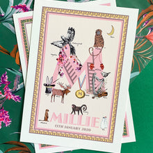 Load image into Gallery viewer, Personalised Letter 'M' Giclée Print