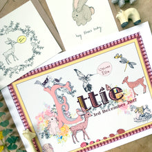 Load image into Gallery viewer, New Baby Girl Giclée Print