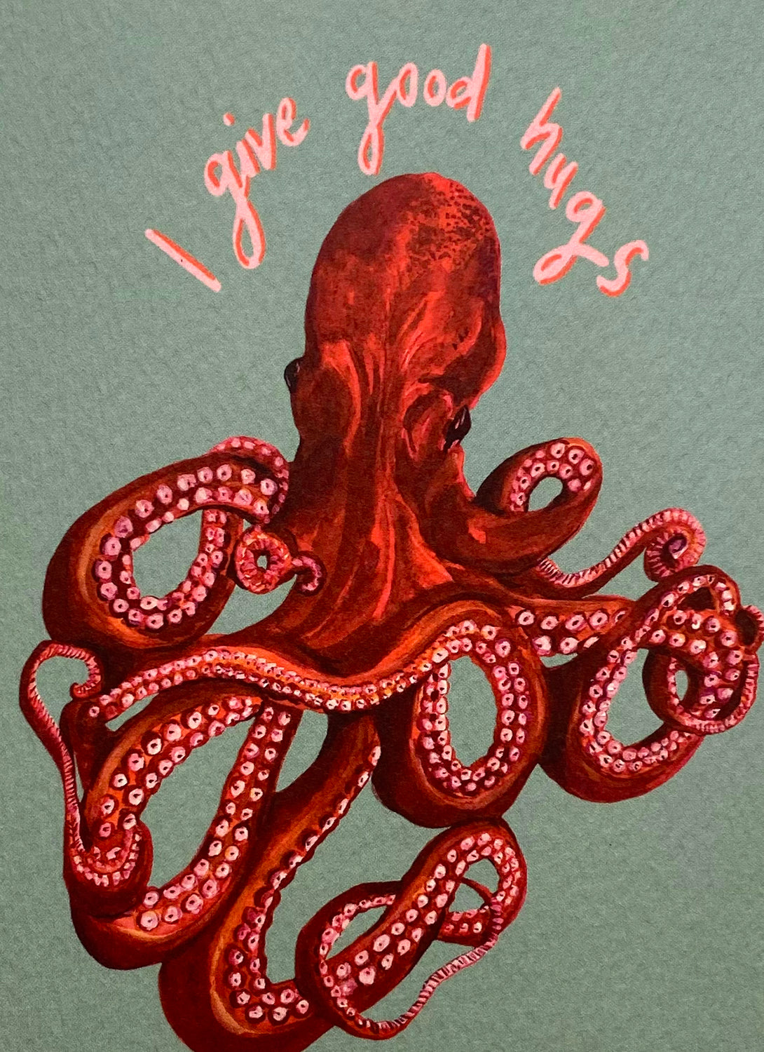 I Give Good Hugs Card