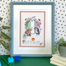 Load image into Gallery viewer, Personalised Letter 'O' Giclée Print