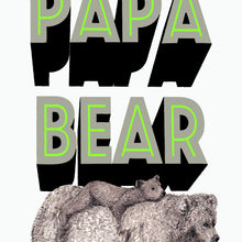 Load image into Gallery viewer, Papa Bear Giclée Print

