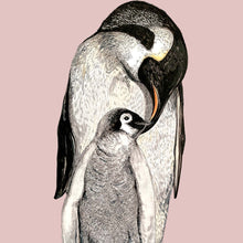 Load image into Gallery viewer, Penguin Love Giclée Print