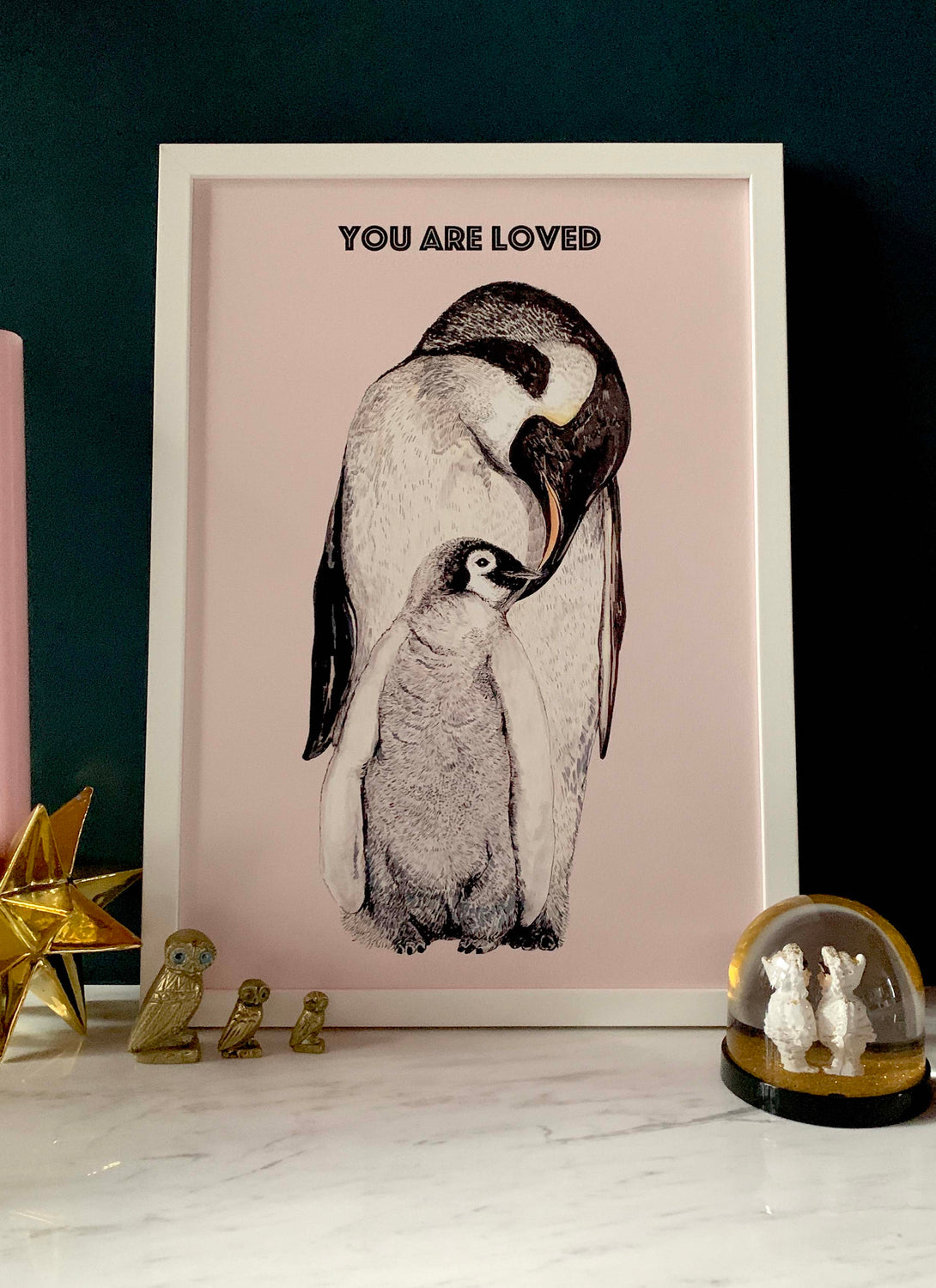 Penguin Love Giclée Print