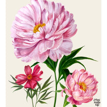 Load image into Gallery viewer, The Language of Flowers Peonies Giclée Print
