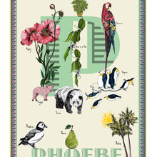 Load image into Gallery viewer, Personalised Letter 'P' Giclée Print