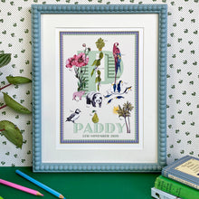 Load image into Gallery viewer, Personalised Letter &#39;P&#39; Giclée Print
