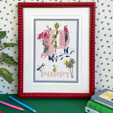 Load image into Gallery viewer, Personalised Letter 'P' Giclée Print