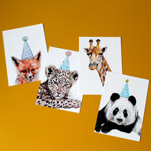Load image into Gallery viewer, Party Leopard Giclée Print