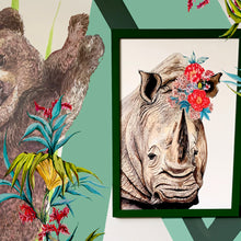 Load image into Gallery viewer, Rhino Giclée Print