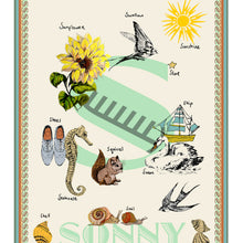 Load image into Gallery viewer, Personalised Letter 'S' Giclée Print