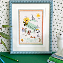 Load image into Gallery viewer, Personalised Letter 'S' Giclée Print