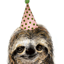 Load image into Gallery viewer, Sloth Giclee Print